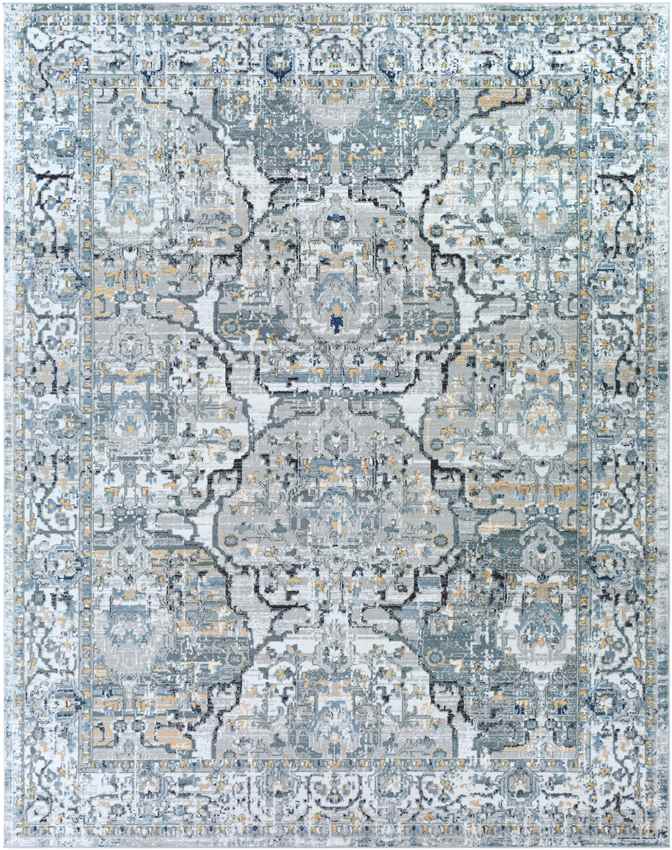 Mierlo Traditional Charcoal Area Rug