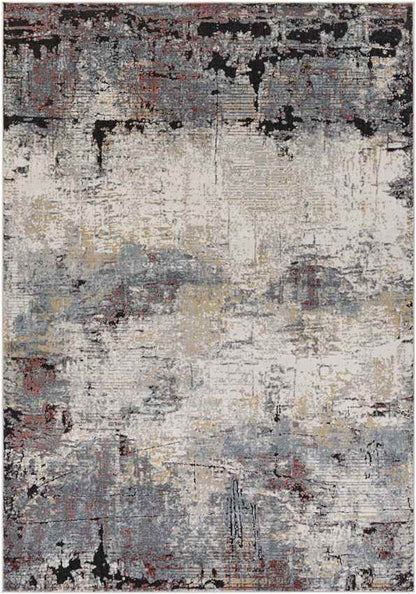 Milheeze Modern Charcoal Area Rug