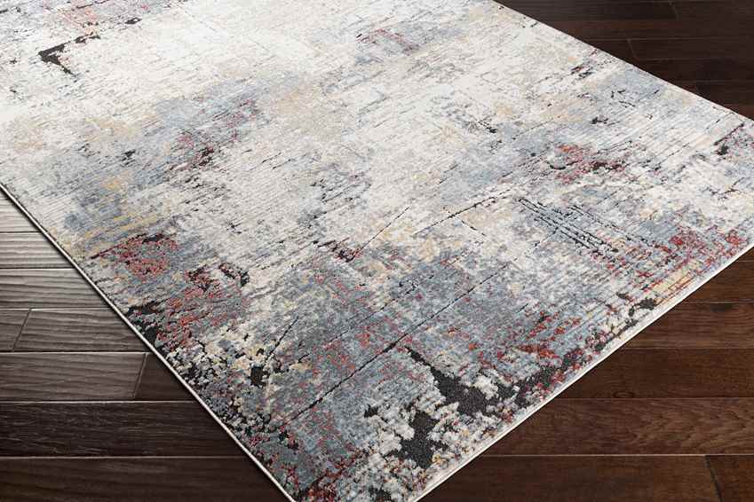 Milheeze Modern Charcoal Area Rug