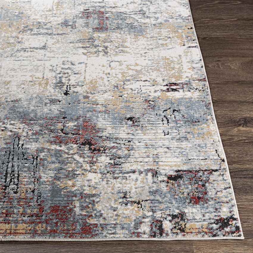 Milheeze Modern Charcoal Area Rug