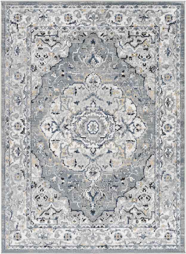 Molenwijk Traditional Light Gray Area Rug