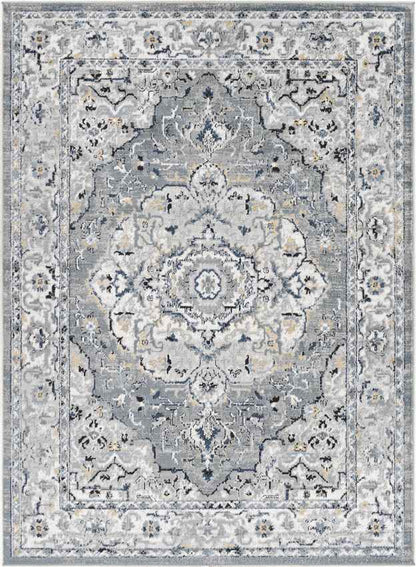 Molenwijk Traditional Light Gray Area Rug