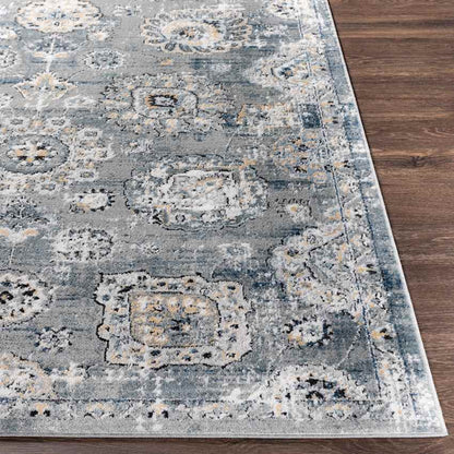 Mosbulten Traditional Light Gray Area Rug