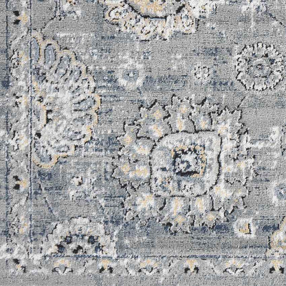Mosbulten Traditional Light Gray Area Rug