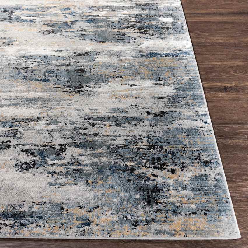 Muizenhol Modern Medium Gray Area Rug
