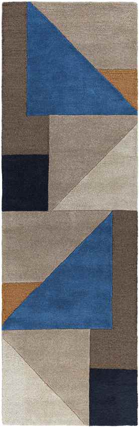 Netersel Modern Denim Area Rug