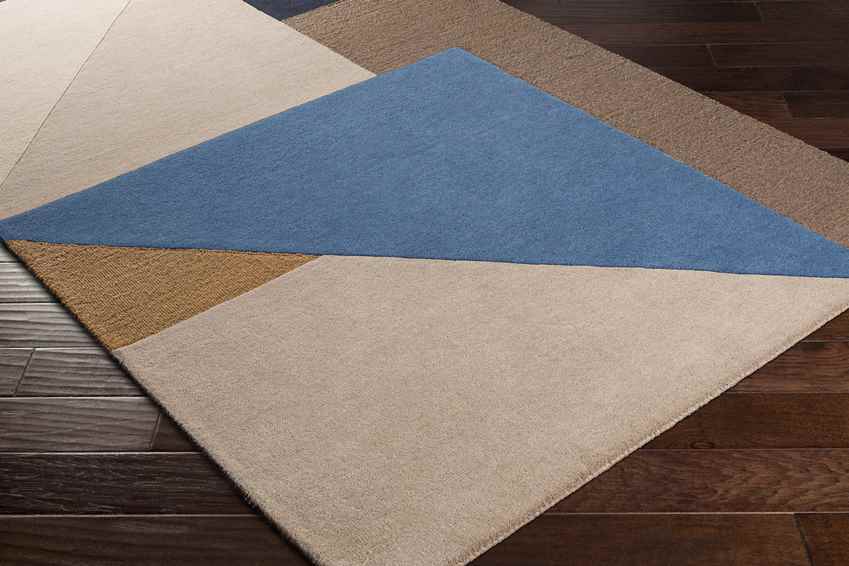 Netersel Modern Denim Area Rug