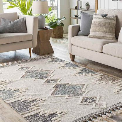 Notsel Global Medium Green Area Rug