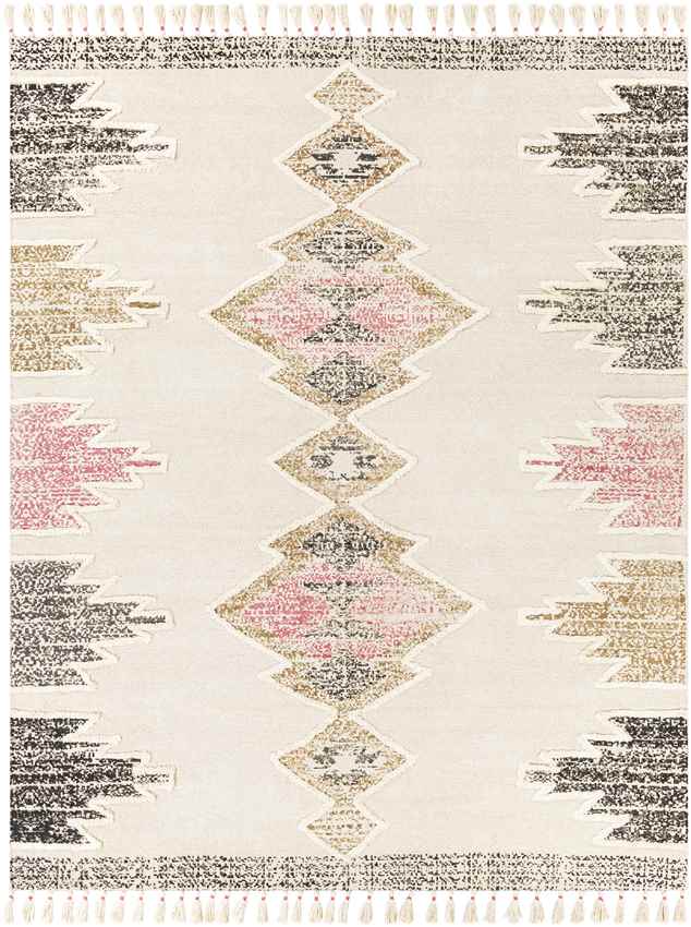 Notsel Global Bright Pink Area Rug