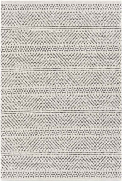 Aarau Global Silver Gray Area Rug