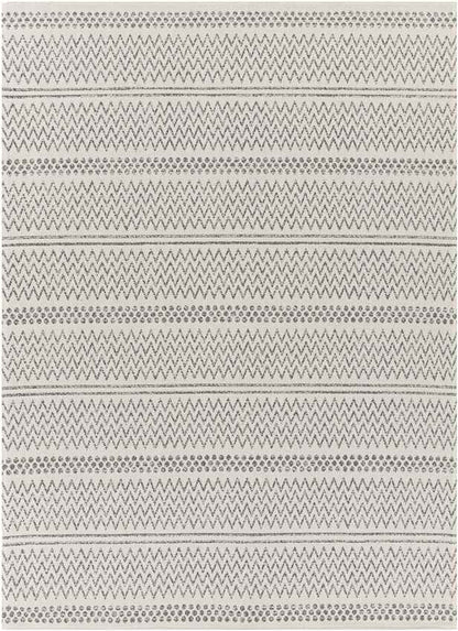 Aarau Global Silver Gray Area Rug