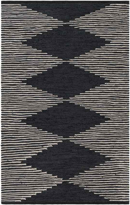 Plein Rustic Black Area Rug