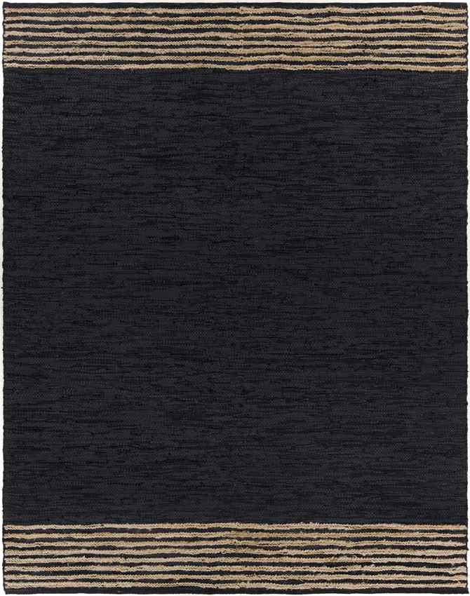 Poeldonk Rustic Black Area Rug