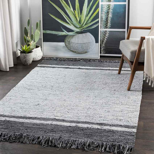 Pelikaan Rustic Charcoal Area Rug