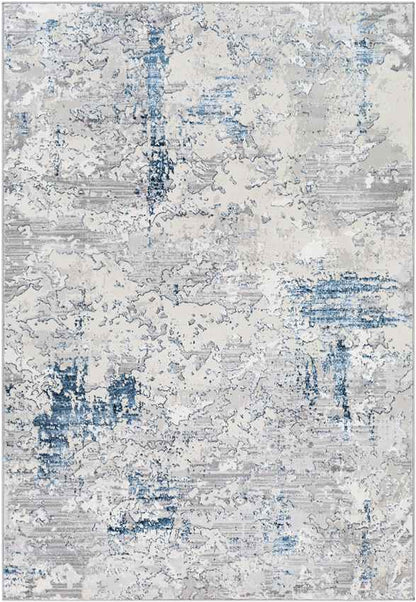 Reuth Modern Denim Area Rug