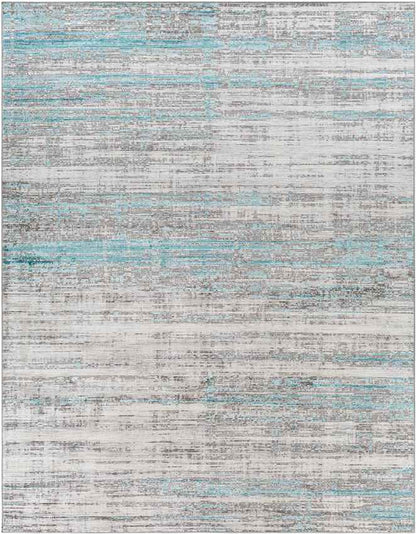 Rijen Modern Teal Area Rug