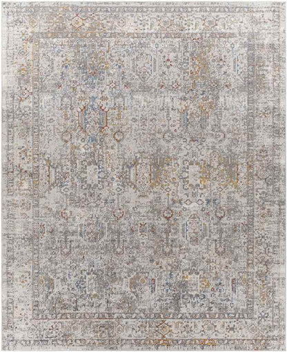 Lenox Traditional Light Gray Area Rug