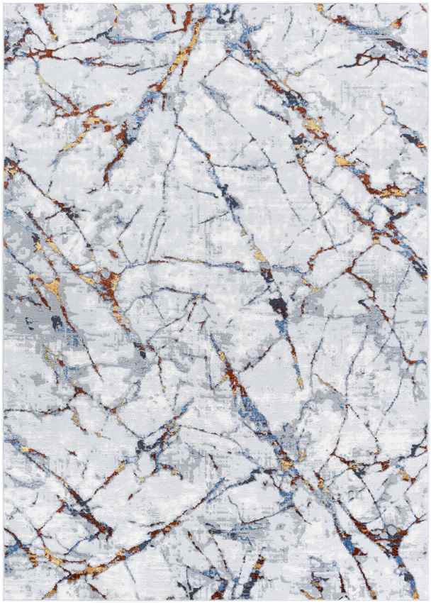 Leola Modern Light Gray Area Rug