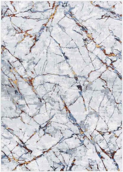 Leola Modern Light Gray Area Rug