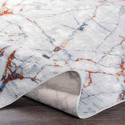 Leola Modern Light Gray Area Rug