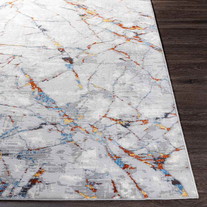 Leola Modern Light Gray Area Rug