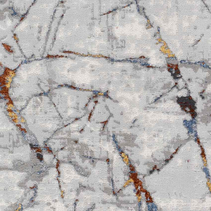 Leola Modern Light Gray Area Rug