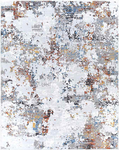 Leon Modern Light Gray Area Rug