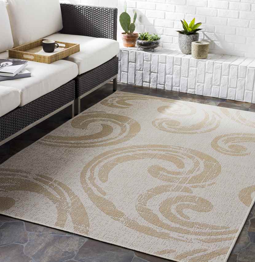 Schans Modern Khaki Area Rug