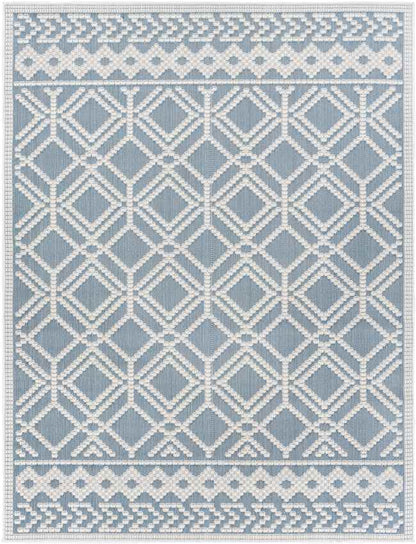 Stabrecht Global Blue Area Rug