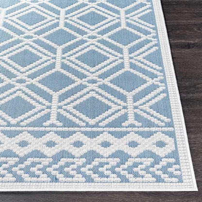Stabrecht Global Blue Area Rug