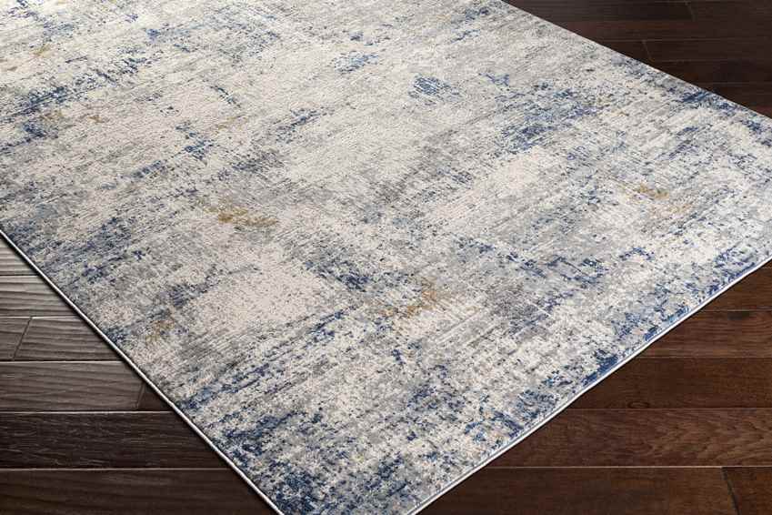 Stokkelen Modern Navy Area Rug