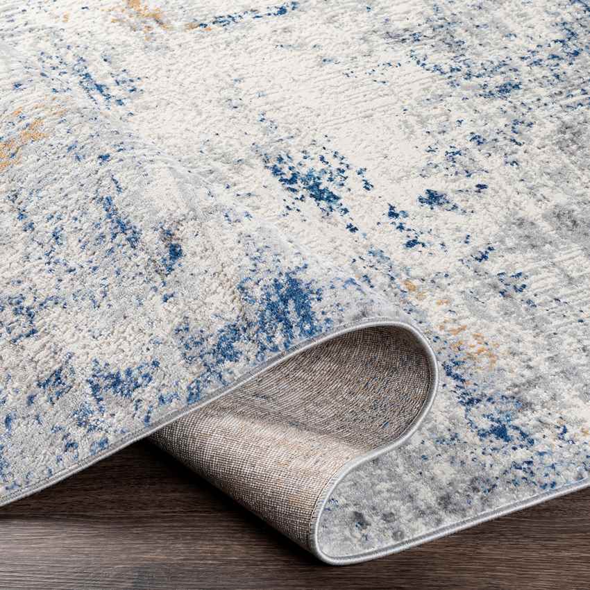 Stokkelen Modern Navy Area Rug