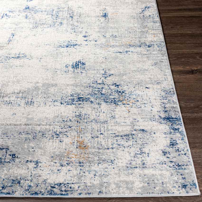 Stokkelen Modern Navy Area Rug