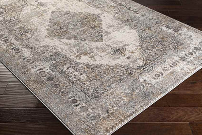 Stokske Traditional Taupe Area Rug