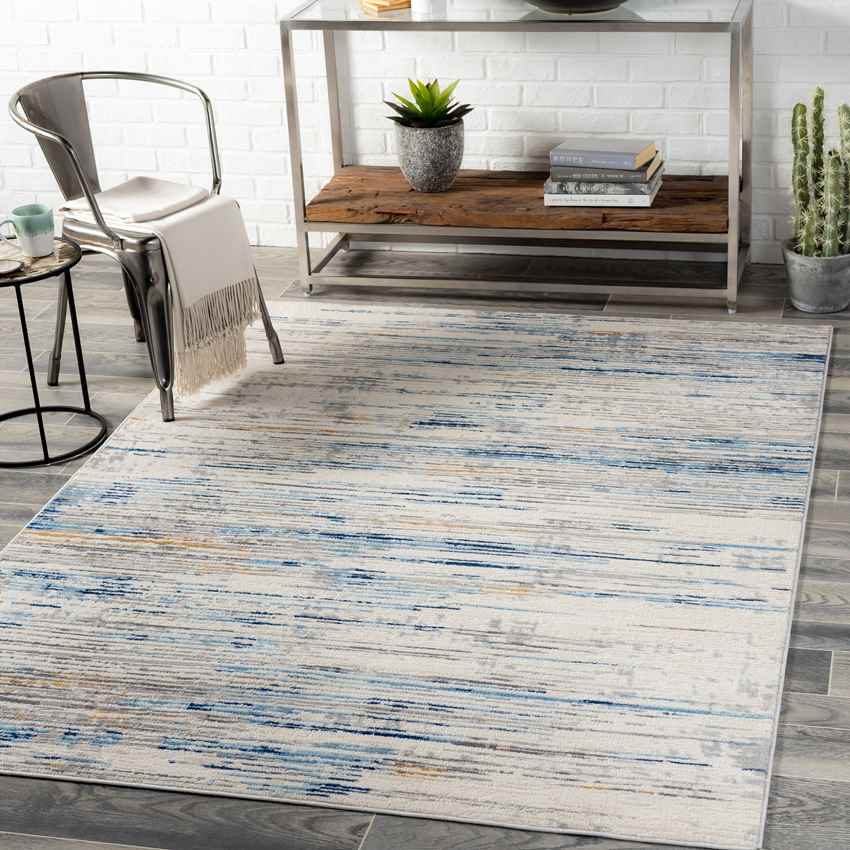 Terover Modern Denim Area Rug