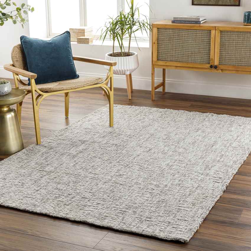 Tilburg Modern Slate Area Rug