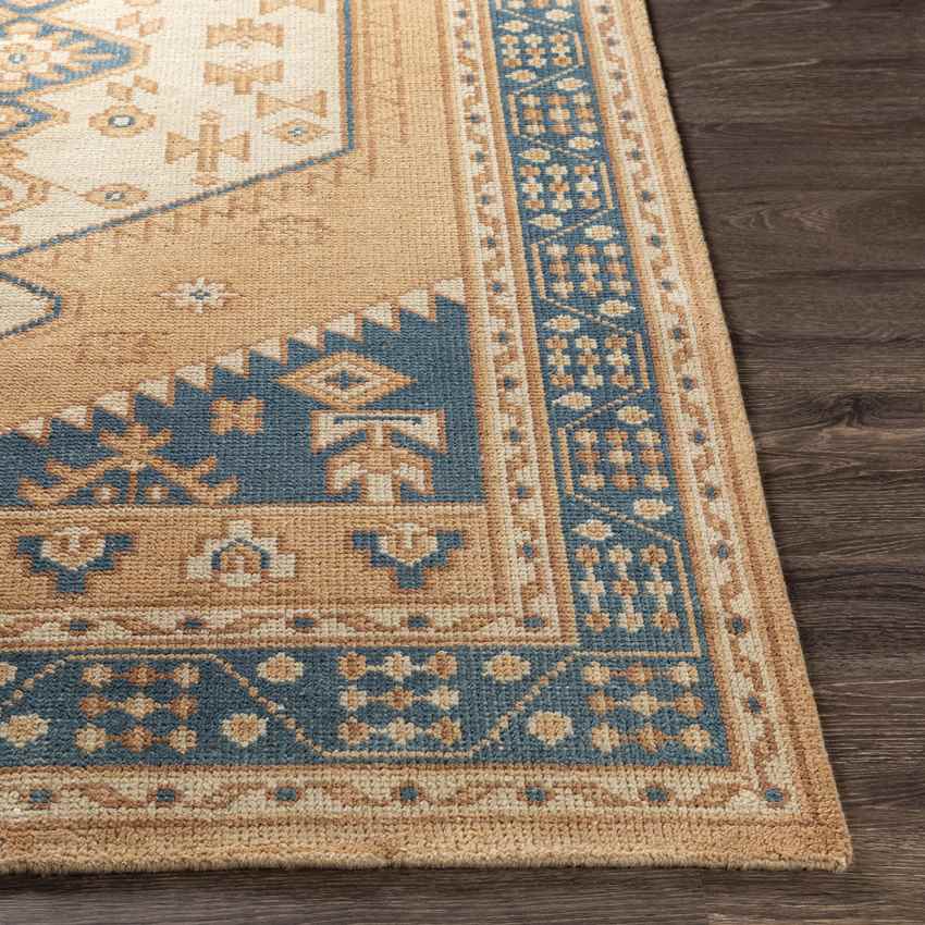 Veen Traditional Burnt Orange Area Rug