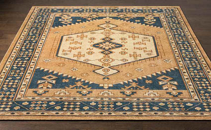 Veen Traditional Burnt Orange Area Rug