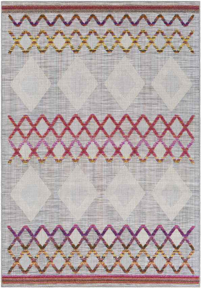Venweg Global Bright Pink Area Rug