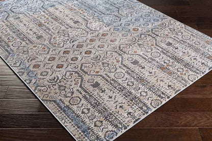 Vlierden Traditional Blue Area Rug