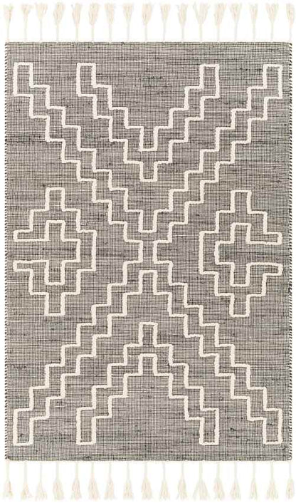Aroma Park Global Charcoal Area Rug