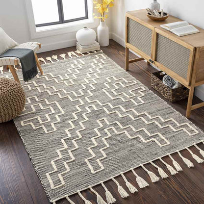 Aroma Park Global Charcoal Area Rug