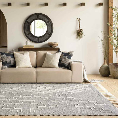 Aroma Park Global Charcoal Area Rug