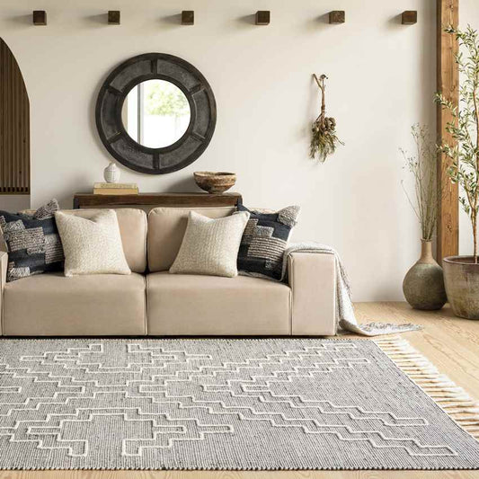 Aroma Park Global Charcoal Area Rug
