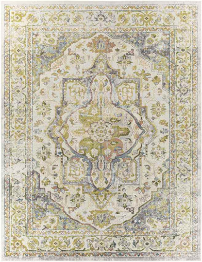 Wintelre Traditional Green Area Rug