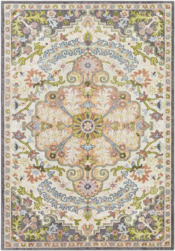 Woud Traditional Cream Area Rug