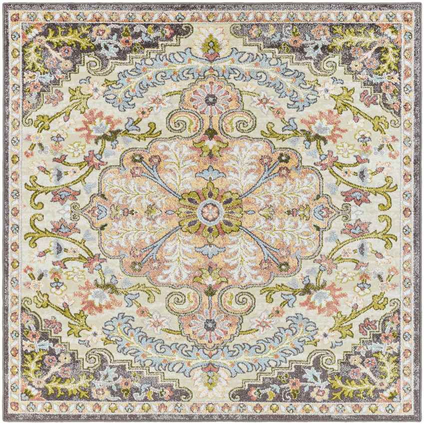 Woud Traditional Cream Area Rug