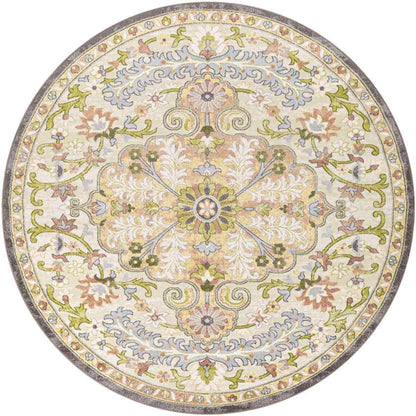 Woud Traditional Cream Area Rug