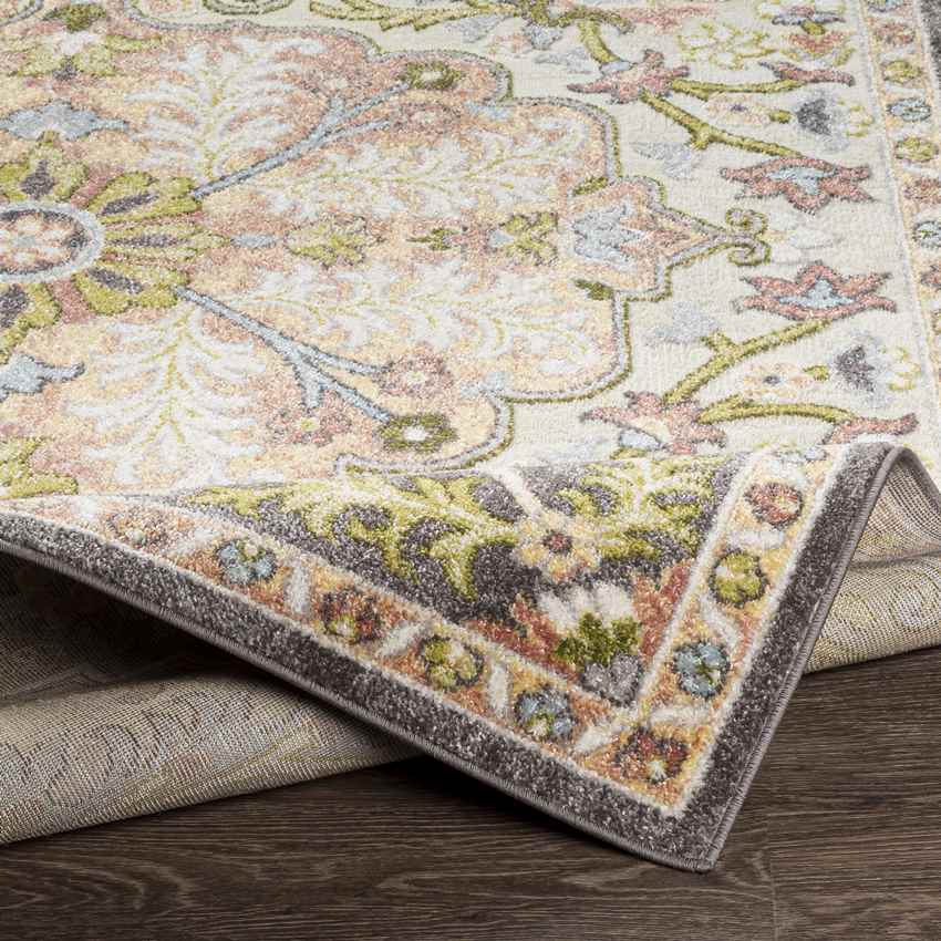 Woud Traditional Cream Area Rug