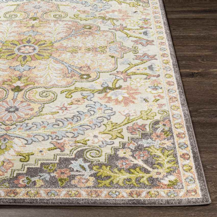 Woud Traditional Cream Area Rug